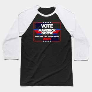 Vote Maverick & Goose 2024 Baseball T-Shirt